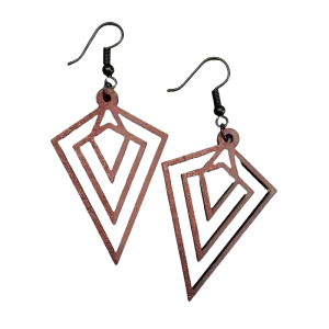 Orecchini Gold on Wood